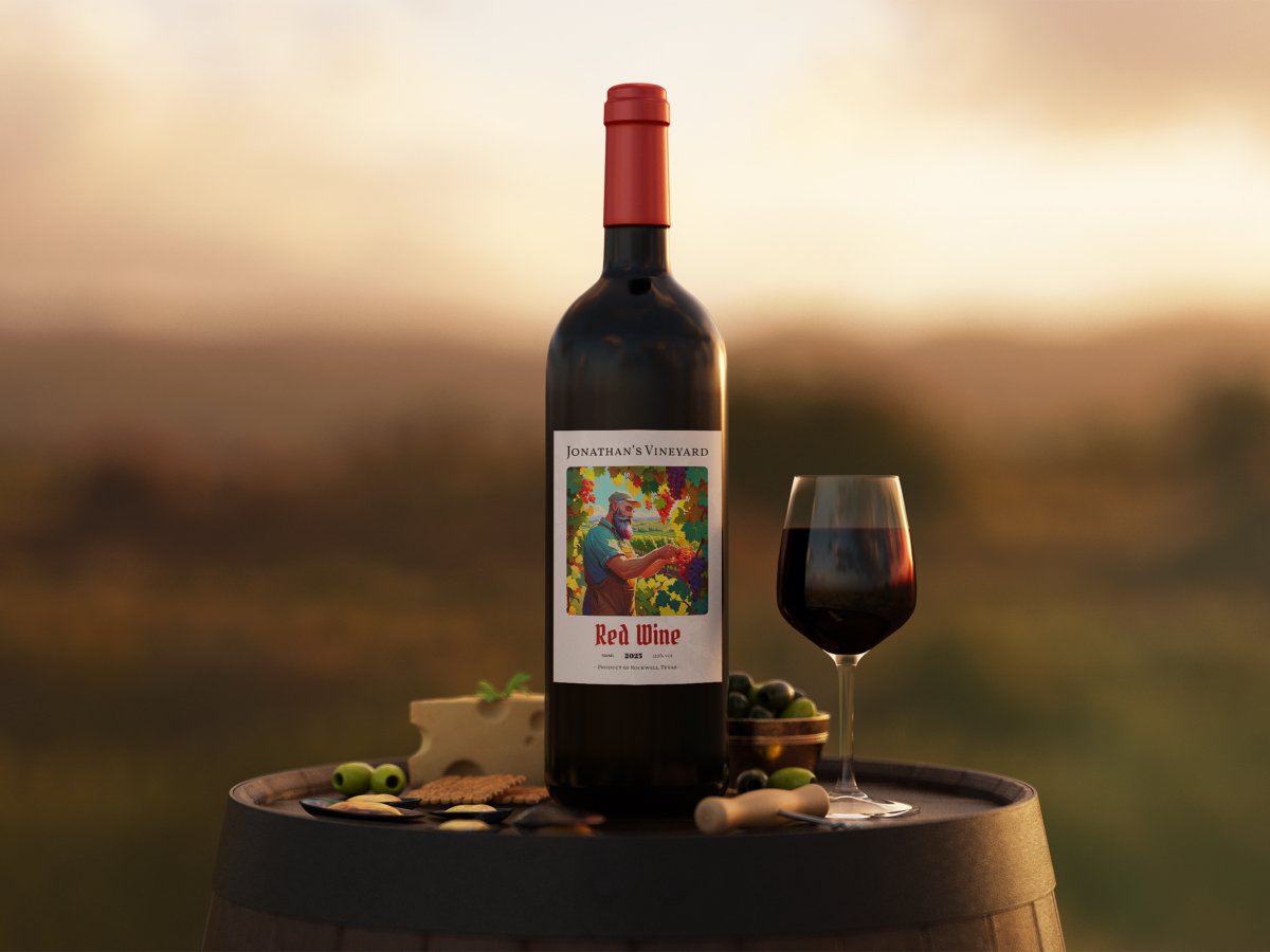 Jonathan's Vineyard - Red Wine